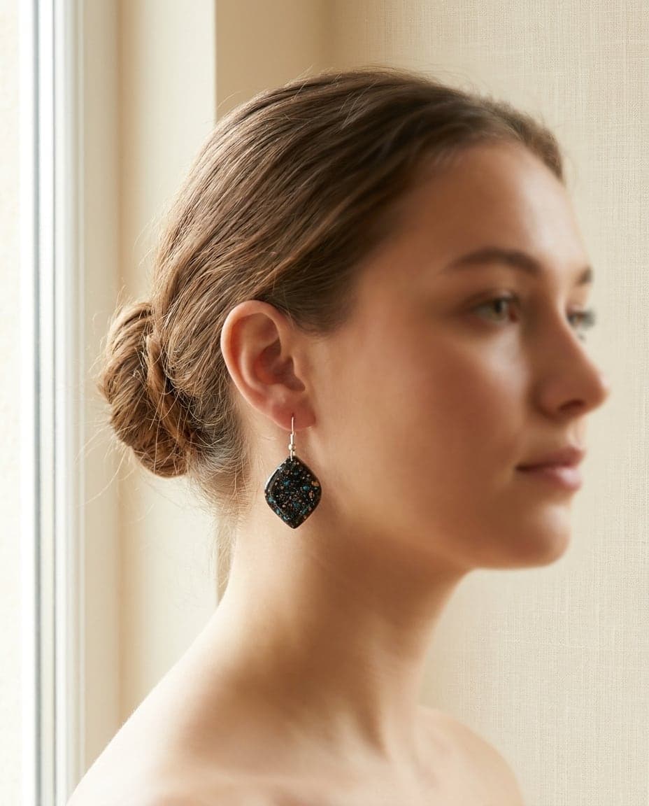 Black galaxy studs – sfeerbeeld A